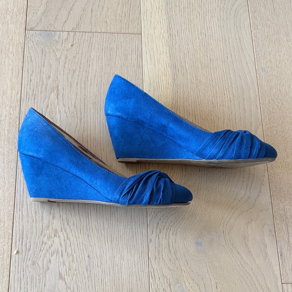 Aldo Women's Royal Blue Knotted Heels